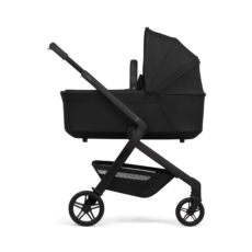 Joolz Hub2 Cot_Side View_Space black