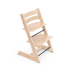 Tripp Trapp® chair Natural, Beech Wood.
