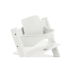 Tripp Trapp® chair White, Beech Wood. Close-up.