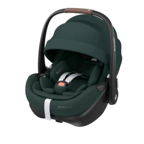 8052403110_2024_maxicosi_carseat_babycarseat_pebble360pro2_green_twillicgreen_withcanopy_3qrtleft