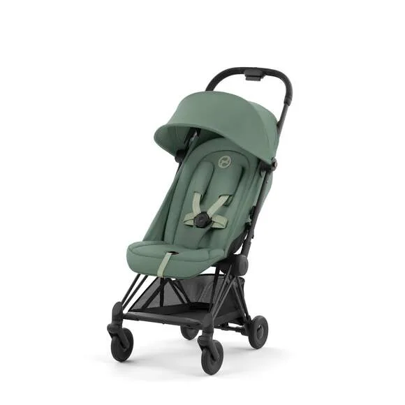Cybex Coya (Matt Black) - Leaf Green